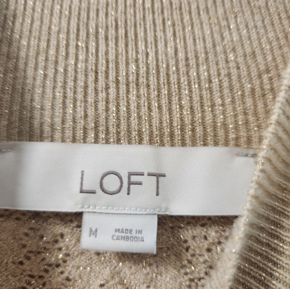 Loft Gold Threaded Sweater - Picture 6 of 8
